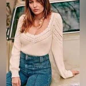 BNWT Sézane Manon sweater/jumper never worn